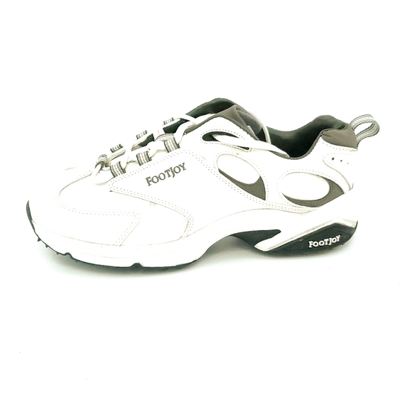 Footjoy golf cleats White and grey soft spikes - Picture 2 of 8